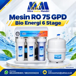 Mesin RO 75 GPD Bio Energi 6 Stage