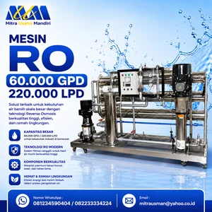 MESIN RO 60.000 GPD 220.000 LPD
