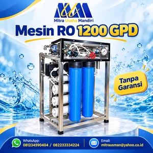 Mesin RO 1200 Gpd Kapasitas 4000 liter per hari