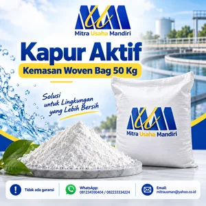 Kapur Aktif Kemasan Woven Bag 50 Kg