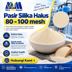 Pasir Silika Halus 80 - 100 mesh