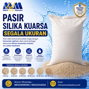 Pasir Silika Kuarsa Segala Ukuran