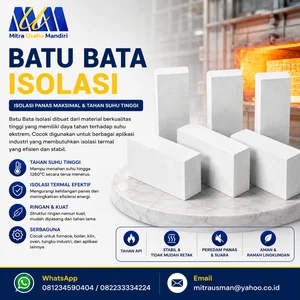 Batu Bata Isolasi Tahan Panas