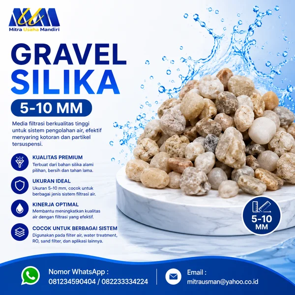 Gravel Silika 5 - 10 mm