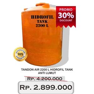 Tandon Air Hidrofil Tank Standar 2200  Liter