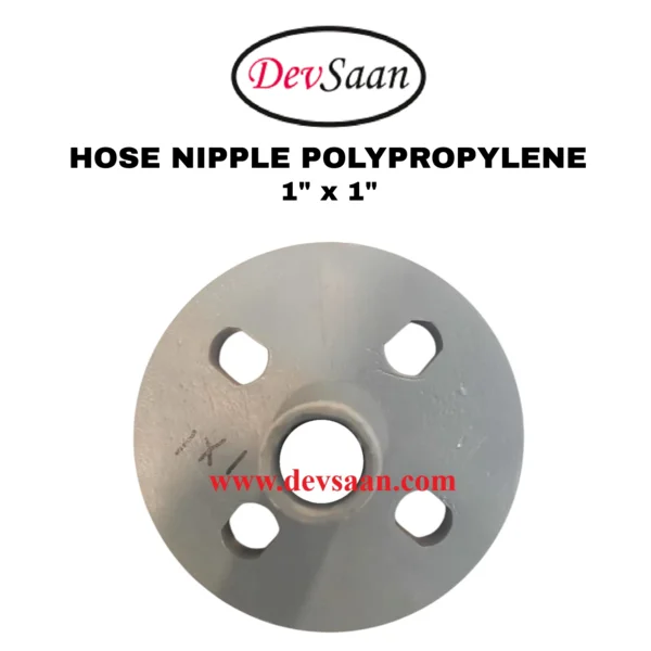 Hose Nipple Polypropylene 1" x 1" Flange Standard Universal - 32 mm