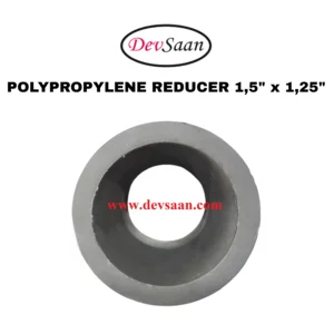 Polypropylene Reducer 1.5" x 1.25" - 50 mm x 40 mm