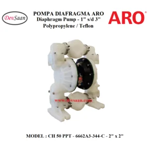 Diaphragm Pump CH-50 - 2" x 2" PPF46 - 6662A3-344-C