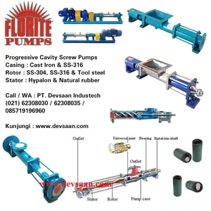 Pompa Ulir AMCC 202L Screw Pump Monoblock Komplit Set