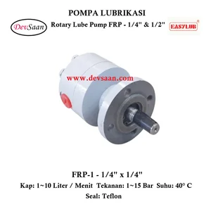 Rotary Lube Pump FRP-1 Pompa Lubrikasi - 1/4"