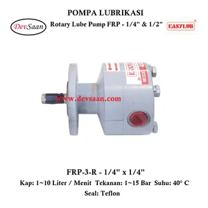 Rotary Lube Pump FRP-3-R Pompa Lubrikasi - 1/4"