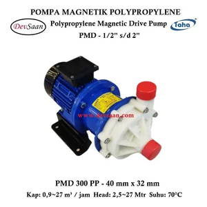 PMD-300 PP (3 PH) - 40 x 40 - 300PP3 - Pompa Magnetik 