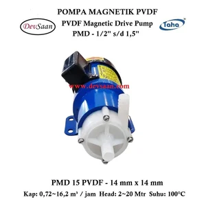 PMD-15 PVDF - 14 x 14 - 15XVD1 - Pompa Magnetic 