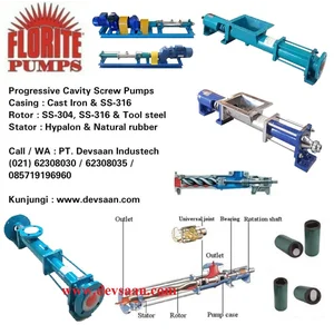 Pompa Ulir AN 601 Screw Pump - 3" x 3" - 15000 LPH 6 Bar