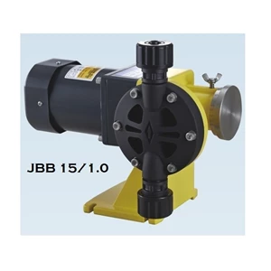 JBB Mechanical Diaphragm Metering & Dosing Pump 14 LPH 10 Bar - PVC - 6.5x10mm