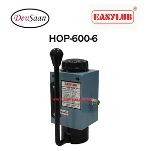 Lubrication Oil Pump HOP-600-6 Pompa Oli Manual - 600 ml. 6 cc 15 Bar