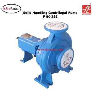 Solid Handling Centrifugal Pump P 80-265 Pompa Centrifugal - 4" x 3" - 1450 Rpm / 2900 Rpm