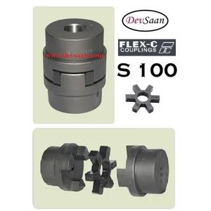 Jaw Coupling S 100 Flex-C Max Bore 38 mm - Panjang 88 mm