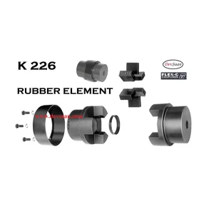 Cushion Pad Rubber Element K 226 Flex-C - Jaw Diameter 137 mm