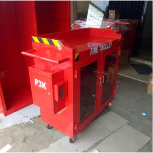 Fire Trolley Deka Fire Complite Box P3K