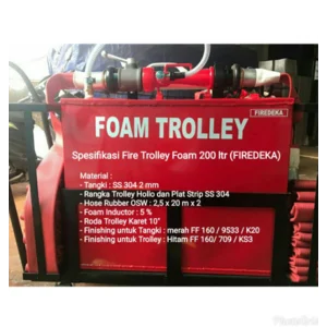 Foam Trollye Firedeka Stainless 200 L