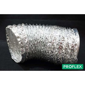 Proflex Flexible Ducting - Tanpa Insulasi