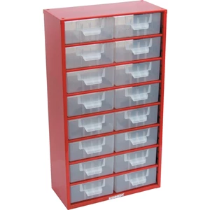 Kennedy.16-DRAWER SMALL PARTS STORAGE CABINET