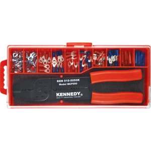 Kennedy.CRIMPING PLIER KIT C/W ASSORTED TERMINALS (Promo)
