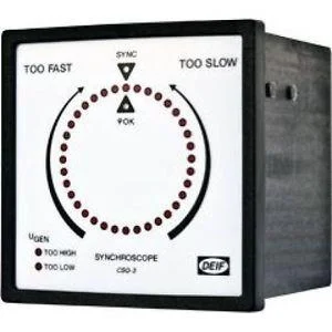 Genset Controller Muti Function Synchroscope DEIF CSQ-3