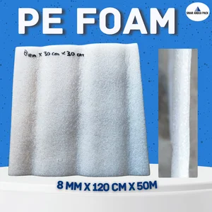 Pe foam sheet uk 8 mm x 120 cm x 50m