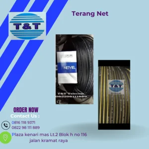 Netviel-NVL-DA-MM4-004-4 Core Multimode OM4 Aeroduct Universal Duct Aerial Cable Span 50 Meter Single Jacket 50/125 um MULTILOOSETUBE PE