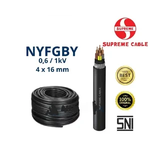Kabel listrik supreme nyfgby ukuran 4x16 cm