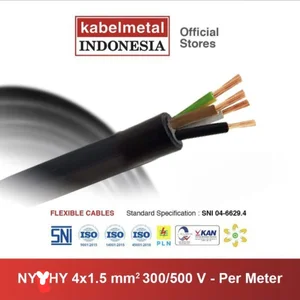 kabel listrik kabel metal nyyhy  ukuran 4x1.5 cm 