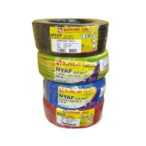 Kabel listrik supreme nyaf ukuran 1x2.5 cm 