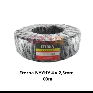 Kabel listrik eterna nyyhy ukuran 4x2.5 cm