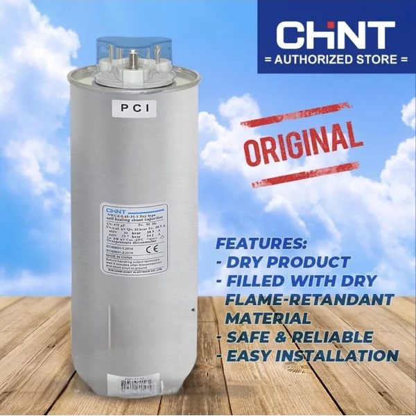 kapasitor bank chint 450v 5 - 20kvar