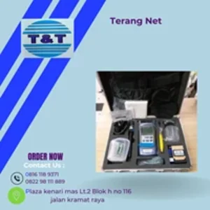 Toolkit box incl OPM Cleaver VFL Tang cabut  Stripper fiber optic tester