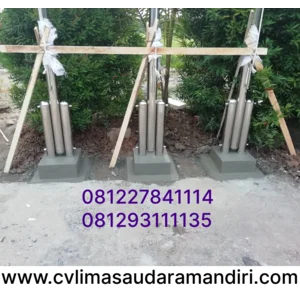 Tiang Bendera Bahan Stainless Steel Kualitas Premium