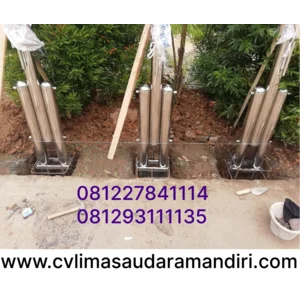 Tiang Bendera Bahan Stainless Steel Kualitas Premium