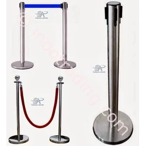 Tiang Antrian Bahan Stainless Kualitas Premium