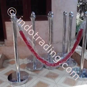 Tiang Antrian Bahan Stainless Kualitas Premium