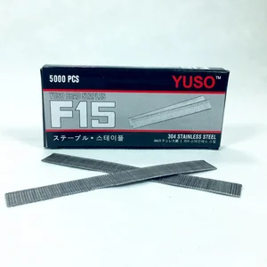 Paku Tembak F15 Stainless Steel Sus 304 Anti Karat Brad Nails Untuk Lemari Kursi Bangku Tch