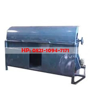 Coconut Shell Charcoal Ash Sifting Machine (Rotary) Machine Capacity 10 Tons/Day