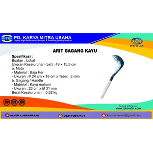 Arit Gagang Kayu Multi Fungsi