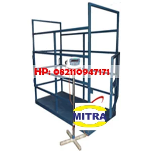 Timbangan Hewan Kapasitas 2 Ton Model Kandang