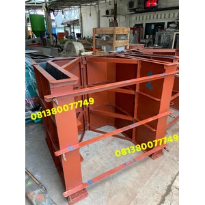 Cetakan Precast U-ditch Beton Ukuran 100 x 100 x 120 cm 