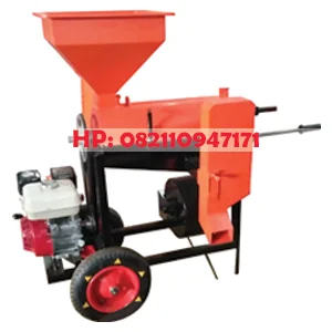Mesin Pengupas Kulit Tanduk Kopi Kering / Mesin Huller Kopi Portable / Mesin Huller Kopi Beroda