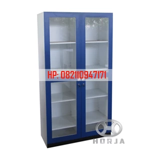 Storage Cabinets for Lab Tools and Instruments such as microscopes. stirrer. PH meter. etc