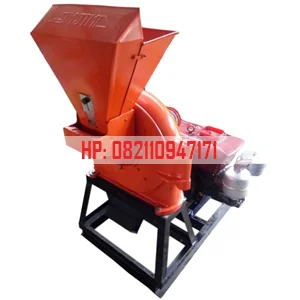 Disc Mill Animal Feed Material Grinding Machine 380 Kg Kapasitas Capacity