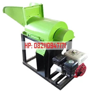 Mesin Pencacah Kompos Kap. 1300-1500 Kg/Jam Dengan Motor Penggerak Honda GX200